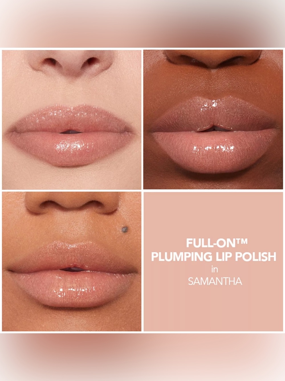 New! BUXOM full-on lip polish- SAMANTHA